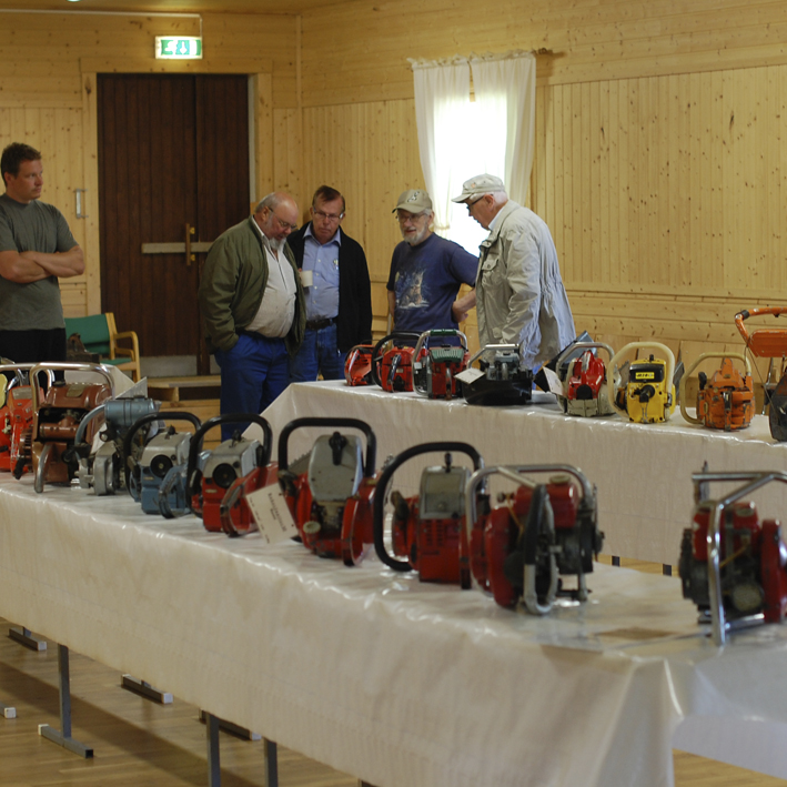 Moottorisahanäyttely Elopäivänä 2017